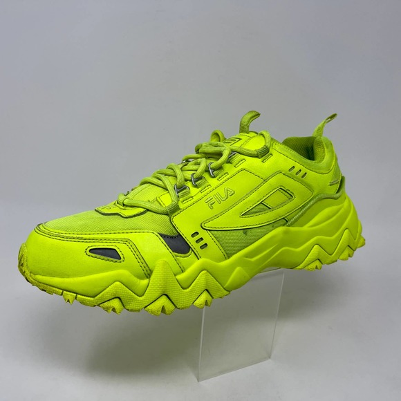 Fila | Shoes | Fila Oakmont Trail Chunky Sneakers Neon Yellow Mens 872 I102  | Poshmark